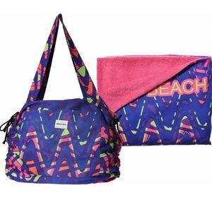 Turkish Beach Towel Convertible into a Beach Bag Blanket